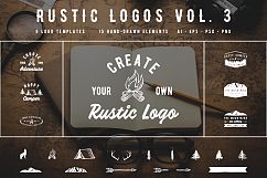 Rustic Logos Volume 3 AI EPS PNG PSD Product Image 1
