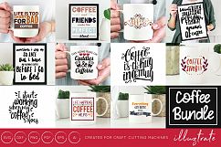 Life is too short for bad coffee SVG Cut File / DXF / PNG Product Image 2