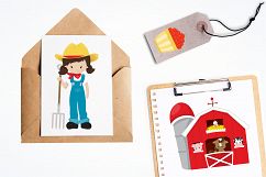 Happy farm graphics and illustrations Product Image 4