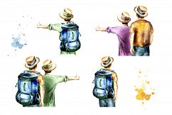 Travel. Watercolor collection Product Image 5
