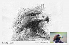 Pencil Sketch Art Photoshop Action Product Image 6
