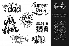 Quotes Bundle SVG, Quote SVG Cut File, Inspirational Quote Product Image 2