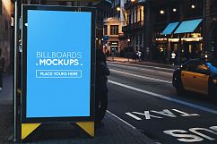 Billborad Mockup at Night Vol.2 Product Image 8