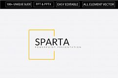 Sparta MNML Powerpoint Template Product Image 2