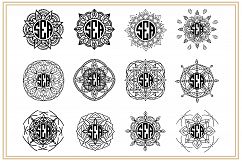 Mandala Monogram. EPS, PNG, SVG Product Image 3