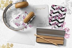 Bouquet of pink flower PNG watercolor pack Product Image 3
