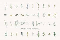 Foliage - Watercolor Leaves &amp; Greenery Product Image 5