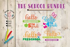 The School Bundle - School Back to School Cut Files Product Image 4