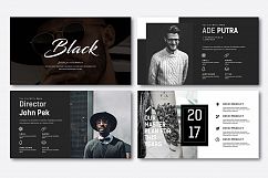 Black Creative Presentation Keynote Product Image 2