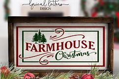 NEW! Farmhouse Christmas SVG DXF LL256A Product Image 2