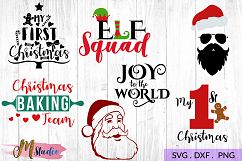 The big christmas svg bundle, Christmas SVG Cut File. Product Image 6