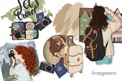 Wanderlust Hand Drawn Design Kit Product Image 7