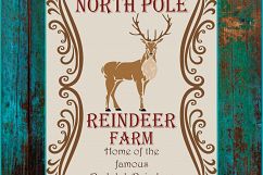 North Pole Reindeer  Product Image 1