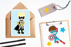 Superhero Boys  graphics and illustrations Product Image 4