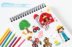 Happy farm graphics and illustrations Product Image 3