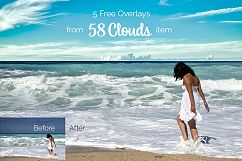 64 Pastel Sky Overlays Product Image 5