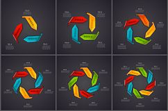 Dark infographics Product Image 4