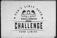 15 Vintage boxing emblems Product Image 7