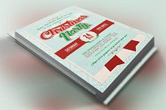 Church Christmas Party Flyer Template Product Image 1