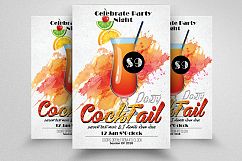 10 Summer Beach Cocktail Party Flyers Bundle Product Image 7