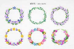 Spring flowers. Watercolor. Product Image 6