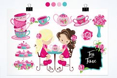 Tea Time graphics and illustrations Product Image 2