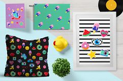 Pop Art 80&#039;s patches and stickers Product Image 3