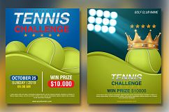 Tennis Tournament Flyer Template Product Image 2
