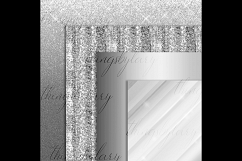 42 Silver Metallic Texture Digital Papers Product Image 8