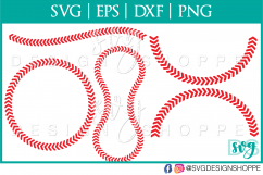 Baseball, SVG, Baseball Stitch, SVG files for Cricut Product Image 1