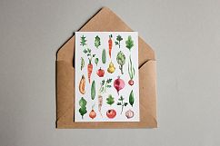 Tiny Kitchen - Watercolor Clip Art Set Product Image 12