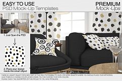 Pillows Curtains &amp; Carpet Set Product Image 8