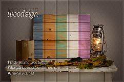 Woodsign mockup - romantic autumn interior Product Image 2