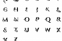 Fancy Alphabet A to Z letters Product Image 3