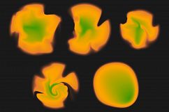 25 Abstract Png Neon Elements Product Image 4
