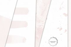 Blush Watercolor Washes Backround Product Image 4