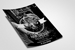 Barber Shop &amp; Salon Flyer Template Product Image 3