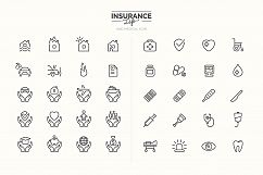 Insurance and Medical icons Product Image 1