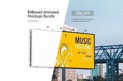 Billboard Animated Mockups Bundle Product Image 1