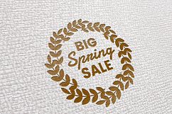 72 SPRING VINTAGE BADGE &amp; RIBBON Product Image 12
