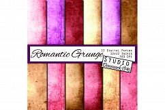 Romantic Grunge Digital Scrapbook Paper Product Image 1