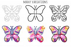 34 watercolor ink brushes. Product Image 4