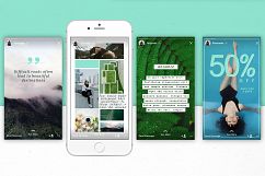Mint | Instagram + stories templates Product Image 4