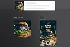 Burger House Design Templates Bundle Product Image 17