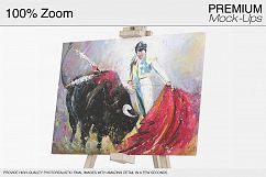 Easel Stand with Canvas Product Image 16