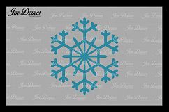Snowflakes SVG DXF EPS PNG Product Image 2