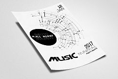 Techno Music Party Flyer Product Image 2