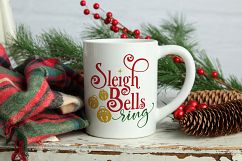 Sleigh Bells Ring - Christmas SVG Product Image 2