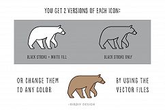 Rustic Monoline Icons and Designs Product Image 10