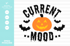 Current Mood Jack of Lantern SVG DXF EPS PNG Product Image 1